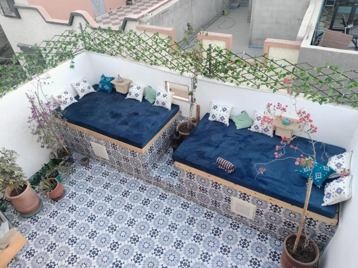 Aourir Waves Surf House Bed & Breakfast Bagian luar foto